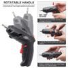 Premium Quality 47-in-1 Rechargeable Electric Screwdriver Set – Chrome Vanadium Steel Precision Tool Kit
