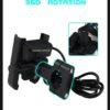 Motorcycle Mobile Holder with Charger – Aluminium Body Universal Bike Phone Mount